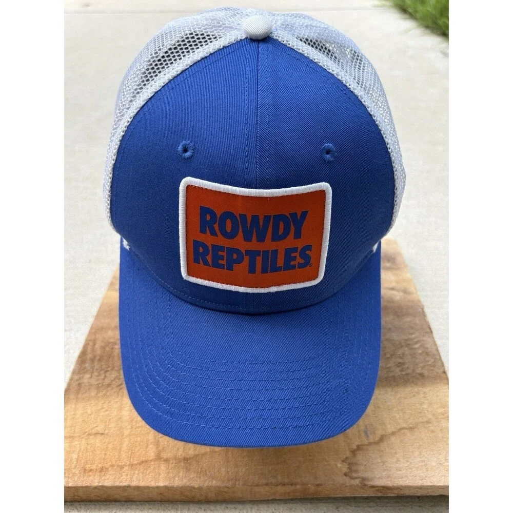 Jordan Men's Blue/Orange Florida Gators Trucker Hat M/L Rise Cap